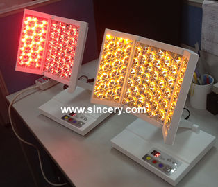 Yüz Bakımı İçin Kırmızı / Mavi / Sarı Işık ile Taşınabilir LED Fototerapi Makinesi