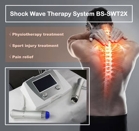 Fizyoterapi Ekipmanları ESWT Shockwave Terapi Makinesi 22Hz Frekans Diz Ağrı kesici