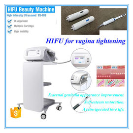 Sigara İnvaziv HIFU Güzellik Makinesi Ultrasonik Odaklama Kadınlar Ağrısız Vajina Sıkın