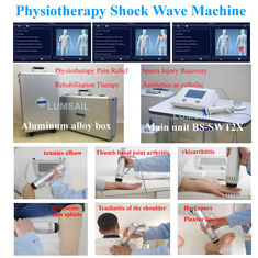 Yumuşak Doku Skar için Fizyoterapi Ağrı kesici ESWT Shockwave Terapi Makinesi