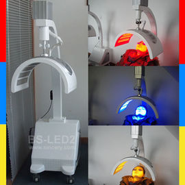 Cilt Gençleştirme için Kırmızı ve Mavi Işık ile Güzellik Salonu LED Fototerapi Makinesi