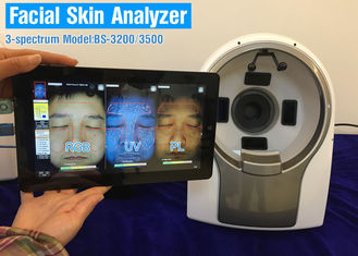 Yüz Geliştirilmiş / Gençleştirme İçin Taşınabilir Cilt Analizi Makinesi Cilt Test Cihazı