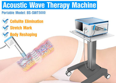 Selülit / Yağ Azaltma için Yüksek Hassasiyetli Akustik Dalga Terapisi Shockwave Terapi Cihazları