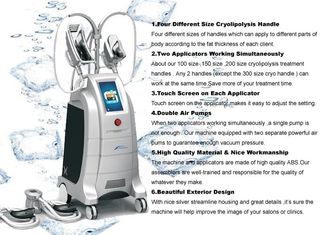 4 Adet Aplikatör ile Rahat Cryolipolysis Vücut Zayıflama Makinesi