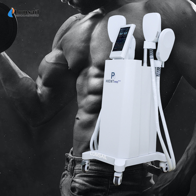 5600w 4 Kolları Yüksek Yoğunluklu Ems Teslasculpt Pelvik Himet  Neo RF Vücut Zayıflama Makinesi