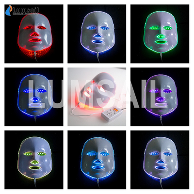 7 Renk Yüz Cilt Bakımı Akne Sökücü Yaşlanma Karşıtı Koyu Nokta Kaldırma PDT Kalkanı